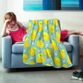 thumbnail image 4 of Yibo Army Green Camouflage Blanket Flannel Soft and Comfortable Anti-static Bed Sofa Blanket, 4 of 7