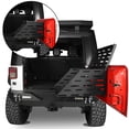 thumbnail image 4 of Hooke Road 2-Tier Tailgate Table Rear Foldable Cargo Shelf Fit Jeep Wrangler JK JL 2007-2023, 4 of 15