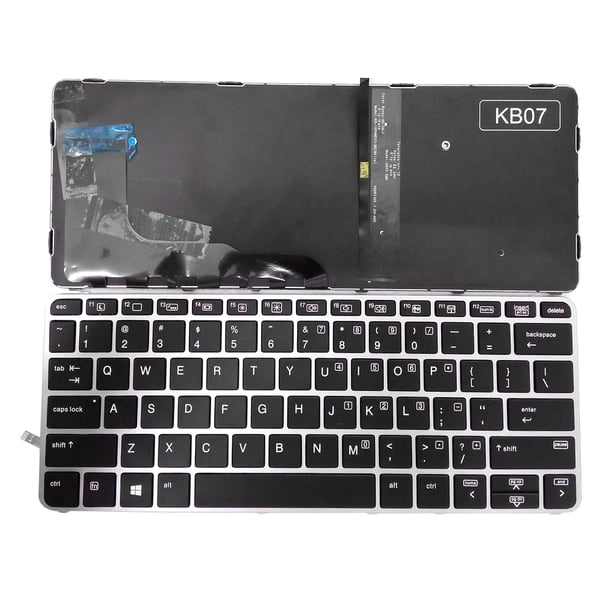Tholdsy Teclados sin apuntar Reemplazo de computadora portátil Teclado oficial Accesorio de entrada de PC Componentes de computadora compacta Cuadernos de escritura y cuadernos de bocetos