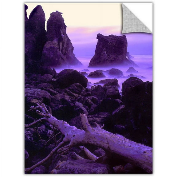 Dean Uhlinger Patricks Point Twilight, Art Appeelz Removable Wall Art Graphic