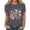 #03 Dark Gray, variant on Busydd Women's T-Shirts Mother's Day Round Neck Graphic Tees Casual Basic Summer Short Sleeve Tops for Women L