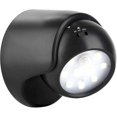 thumbnail image 1 of Aplique de pared para exteriores con detector de movimiento - Iluminación exterior LED de 1000 lúmenes - Iluminación inalámbrica con batería - Giro e inclinación de 360 ​​​​grados, 1 of 3
