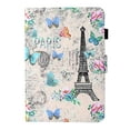 thumbnail image 5 of SaniMore Full Protective Case for Samsung Galaxy Tab A8 Case 10.5" 2022 SM-X200/X205, PU Leather Case Magnetic Clasp Card Slot Pen Holder Anti-slip Strip Auto Wake/Sleep Kickstand Case, Flower Tower, 5 of 9