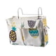 thumbnail image 5 of Bolsa de almacenamiento colgante para mesita de noche con gancho lateral, multifunción, para libros, teléfonos y revistas. Piña, 5 of 9
