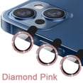thumbnail image 1 of Anillo de Metal para lente, Protector de cristal para iPhone 11 12 13 Pro Max, protección de lente de cámara para iPhone 12Pro 13Pro 14 Pro Max, película para cámara Dengxun unisex, 1 of 2