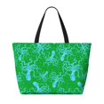 thumbnail image 2 of Daiia Octopus1 Beach Travel Bag - Water-Resistant Beach Bag, Lightweight Tote with 7 Pockets for Women and Men - Gym,Pool,Camping,Reusable Grocery Bag, 2 of 7
