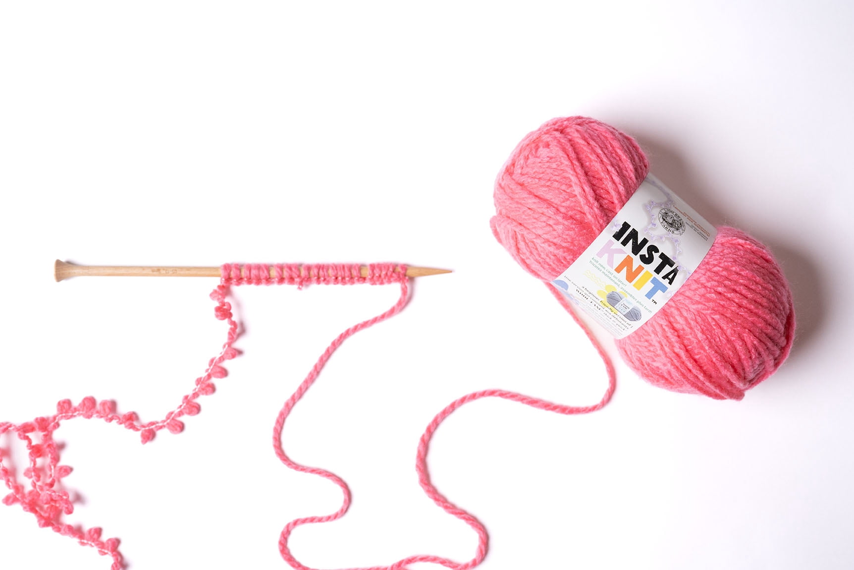 Lion Brand Instaknit Super Bulky Acrylic Yarn, Forever and a Grey, 7.9oz/225g