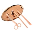 thumbnail image 3 of veasfak 4Pcs Candle Accessories Wick Dipper Cutter Multipurpose Candle Care Tool Rose Gold, 3 of 9