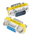 thumbnail image 2 of Adaptador acoplador cambiador de género de cable serie de 9 pines RS-232, 2 of 6