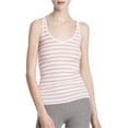 thumbnail image 1 of ATM Womens Modal Rib Tank Top, Pink, Small, 1 of 2