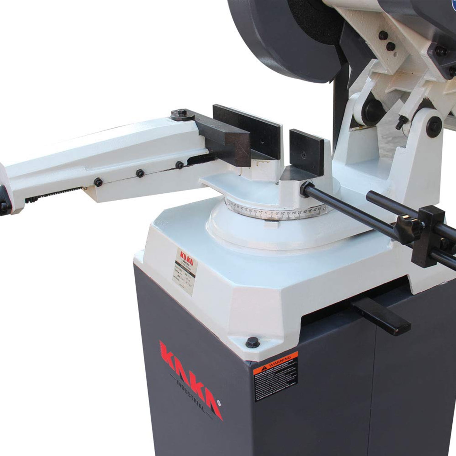 Kaka Industrial Abrasive Saw, Chop Saw, 0-45 Degrees Adjustable Angle Miter Saw, 12in Blade, 4000W 6480RPM TV-12