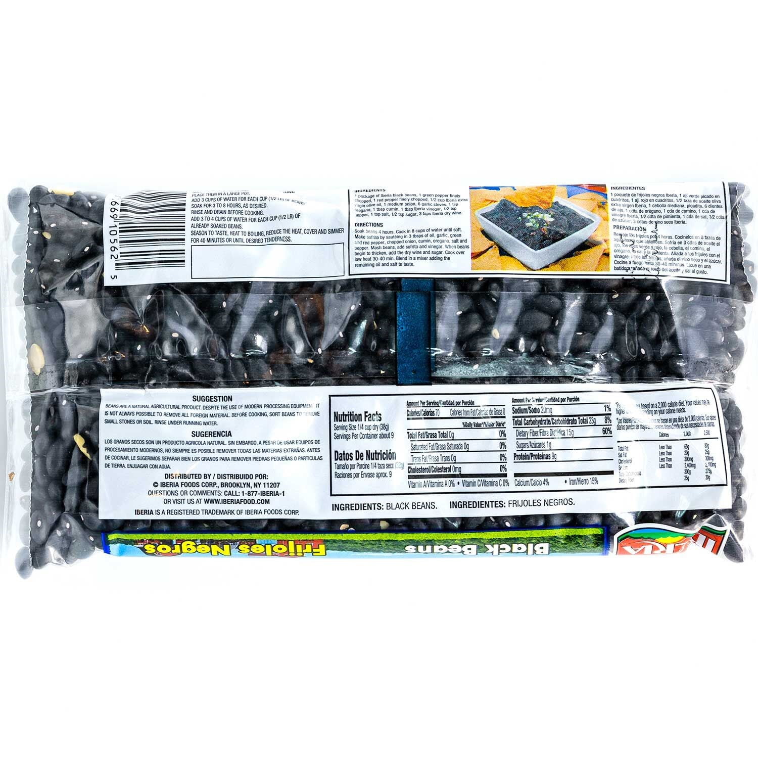 Iberia Black Beans, 16 oz