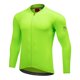 thumbnail image 4 of Camisetas de ciclismo Santic para hombre, de manga larga, cómodas, con protección solar, para ciclismo de carretera, de secado rápido, K20M3178, 4 of 5