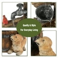 thumbnail image 3 of LuxenHome 25" Garden Water Fountain, Whimsical Puppy Dog Resin Water Fountain Outdoor with LED Lights, 3 of 8