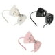 thumbnail image 1 of diademas con lazo para niñas, diademas para niños pequeños, lazos para el pelo de cinta de 5 pulgadas para niñas grandes, diadema de moda vívida con textura envuelta, 1 of 6