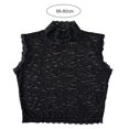 thumbnail image 6 of D-GROEE Fake Collars for Women Hollow Out Flower Embroidery Neck Shirt Lace Turtleneck Collar Womens Dicky Detachable Collar, 6 of 8