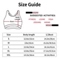 thumbnail image 5 of Jamaican Flag Women's Seamless Sports Bras Comfortable Yoga Bra Fitness Crop Tops Workout Tank Top - XX-Large, 5 of 6