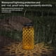 thumbnail image 2 of Advancent Farol solar para exteriores, lámpara de proyección decorativa para paisaje, camino impermeable, calle, jardín, paisajismo, Iluminación y accesorios Plata, 2 of 6