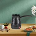 thumbnail image 4 of Fockety Turkish Coffee Maker, 500ml Electric Coffee Maker for Arabic, Greek and Turkish Coffee, Hot Kettle, Tea, Coffee (Black), 4 of 5