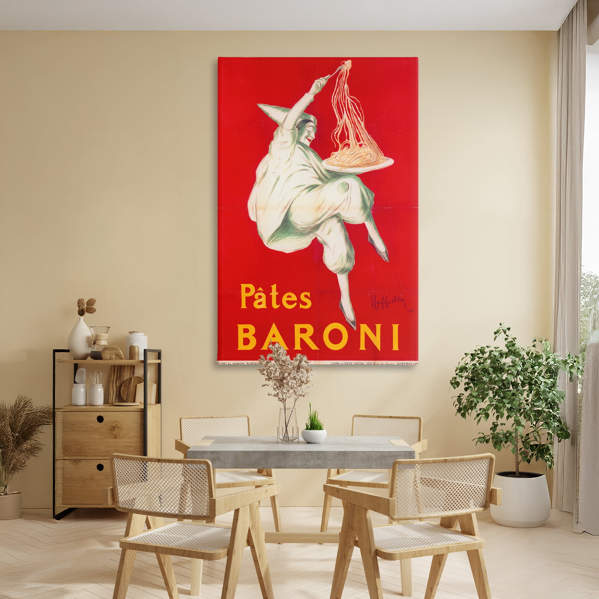 Stupell Industries Pates Baroni Advertisement Canvas Wall Art, design by Vintage Hustle