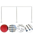 thumbnail image 4 of Fichiouy 3x6M Wedding Backdrop Stand Curtain Frame Heavy Duty with Steel Base for Party Photography Silver, 4 of 10