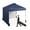 Navy blue, variant on Pop Up Canopy Tent, 10 x 10 Instant Portable Shelter with 2 Sidewalls and Vented Roof, Outdoor Commercial All Season Waterproof Sun Shade with Wheeled Bag for Parties Events Camping