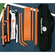 PickleballCentral Rally Pickleball Net, Portable Net System, Indoor/Outdoor, Pickleball Training Aids, Regulation Size, Alloy Steel Frame, Net and Carry Bag (Standard)