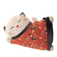 thumbnail image 2 of AMLESO Coussin de Siège Chat Porte-Bonheur Coussin de Dos de Canapé Amovible Multi-Usage Rouge, 2 of 8