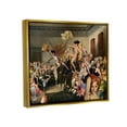 thumbnail image 4 of Stupell Industries Classic Painting Collage Novelty Painting Gold Floater Framed Canvas Art Print Wall Art, 31 x 25, 4 of 10