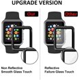 thumbnail image 4 of [2 Pack] Screen Protector for Apple Watch 38mm Series 1/2/3, Series 3 Screen Protector, Anti-Scratch Resistant Full Coverage Bubble-Free Screen Film for Apple iWatch 38mm - -, 4 of 7