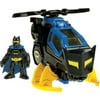 Imaginext DC Super Friends Batman Toy Helicopter with Batman Figure, Preschool Toys