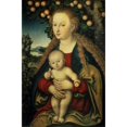 thumbnail image 2 of Madonna under the Apple Tree Madonna unter dem Apfelbaum c 1525 Lucas Cranach the elder 1472-1553/German 18 x 24, 2 of 4