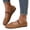 Brown, variant on YOUYEDIAN Mary Jane Shoes Women Versatile Solid Color Single Strap Slip On Casual Flats Fashion Round Toe Comfy Dress Shoes