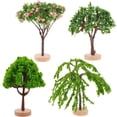 thumbnail image 1 of 4Pcs Simulation Tree Model for Train Track Models and Hobbyists, 1 of 8