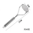 thumbnail image 3 of Stainless Steel Potato Masher, Manual Food Press, Potato Ricer Tool, Baby Food Maker, Kitchen Masher Tool, Vegetable Press, Food Mill, Cooking Utensil, Kitchen Gadget, 3 of 5