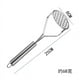 thumbnail image 3 of Prensa de Barro de Acero Inoxidable para Papas, Prensa de Barro para Papas Domésticas, Machacador Manual, Herramienta para Alimentos para Bebés, 3 of 5