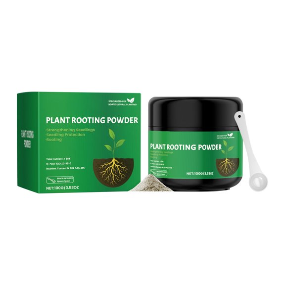 Rooting Powder Fast Acting Root Stimulator Promotes Strong Roots Growth Ideal For Cuttings And Transplanting