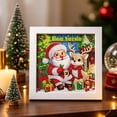 thumbnail image 4 of Diamond Art Kits with Frame, 5D Diamond Art Painting Kit for Beginners, Holiday Gifts 7.09x7.09in, 4 of 6
