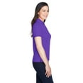 thumbnail image 3 of CORE365 78181 Women's Origin Performance Piqué Polo-Campus Purple-3XL, 3 of 3
