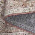 thumbnail image 5 of SAFAVIEH Vivaldi Jules Abstract Area Rug, Rust/Ivory, 6'7" x 6'7" Round, 5 of 7