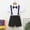 White, variant on Zecgelong Boys' Gentleman Solid Color Shirt & Suspenders Set | Summer Formal Suit For Kids | Stage & Party Outfit Boys Dressy Short Sleeve Sets for Boys 2-3 Years