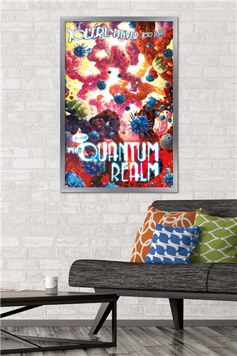 Marvel: Hero Lands - Quantum Realm Wall Poster, 22.375" x 34" Framed