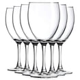thumbnail image 1 of TableTop King 10 oz Wine Glasses, Stemmed Style, Nuance Accent, Clear, Set of 6, 1 of 1