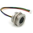 thumbnail image 2 of 2X R503 Circulaire Rond Deux Couleurs Anneau Indicateur Conduit Contrôle DC3.3V MX1.0-6Pin Capteur Capacitif d'Empreintes Digitales, 2 of 6