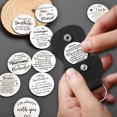 thumbnail image 3 of Soda Candy Pocket Hug Token keychain Gifts for Men Women Him Her Dad Mom Son Daughter Brothers Sisters Teacher Friends, Long Distance Relationship Keepsake Inspirational Gift Key chain Christmas, 3 of 6