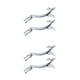 thumbnail image 3 of Monstrate Feiqiong, 2 uds., soporte para vajilla, soporte para palillos en miniatura de animales de dibujos animados, soporte para cuchara, plata 8*3 cm 2piezas, 3 of 6