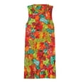 thumbnail image 3 of candies,sugar, Gummy Spring Summer Dresses for Women Fashion T-shirt Dress Casual Sleeveless Loose Sundress with Pockets, 3 of 5