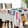 thumbnail image 5 of Yayeee Tablecloths 54" x 72" Rectangle Wrinkle Resistant Party Table Cover, Orange Jar, 5 of 8