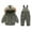 Green, variant on Jinhomg Toddler Kids Winter Snowsuit Baby Boys Girls Winter Long Sleeve Hooded Coat and Snow Pants 2 Piece Winter Warm Waterproof Clothes Sales Today Clearance Black 3 Years
