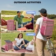 thumbnail image 4 of Aesthetic Insulated Backpack Cooler - 20L Soft Cooler Bag, Earthy Design for Beach & Travel, 4 of 6